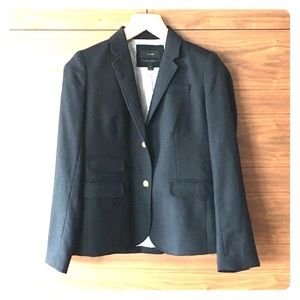 J. Crew Black Schoolboy Blazer Size 8